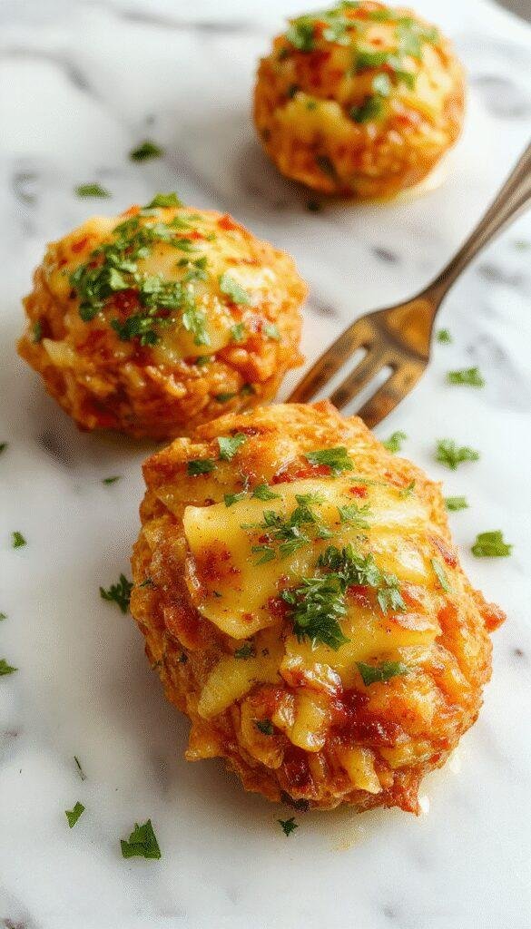 Golden Pineapple Chicken served on a wooden platter with pineapple slices and herbs