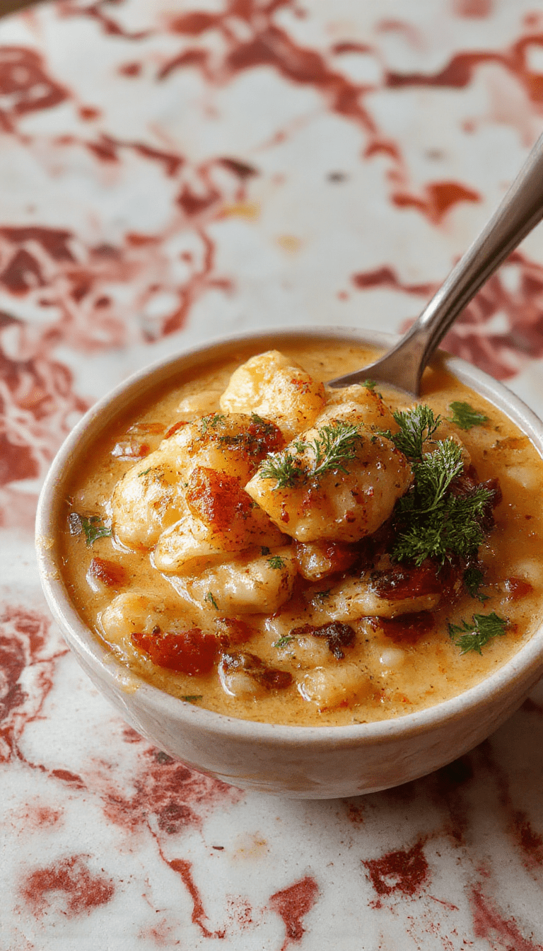 A warm bowl of pastel-colored pasta tiny stars submerged in a clear, golden broth garnished with fresh herbs, served on a rustic wooden table with a spoon placed beside.
