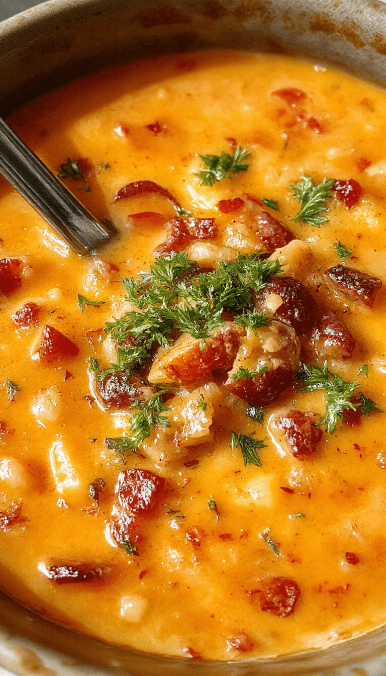 A steaming bowl of vibrant, hearty soup garnished with fresh herbs on a rustic wooden table, featuring visibly tender vegetables, herbs, and broth with a rich, inviting color.